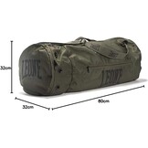 LEONE 1947 Commando Sporttas Groen - 34% Korting