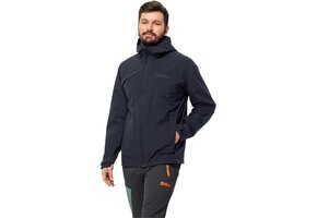 Jack Wolfskin Outdoor Jas Heren - Emerald - 35% Korting