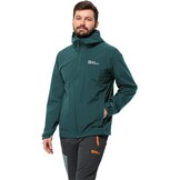 Jack Wolfskin Outdoor Jas Heren - Emerald - 35% Korting