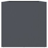 Antraciete Stalen Plantenbak 62x30x29 cm - 34% Korting