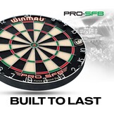 Winmau Pro SFB Bristle Dartbord - Professioneel, Nietjesvrij met 34% Korting