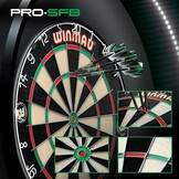 Winmau Pro SFB Bristle Dartbord - Professioneel, Nietjesvrij met 34% Korting