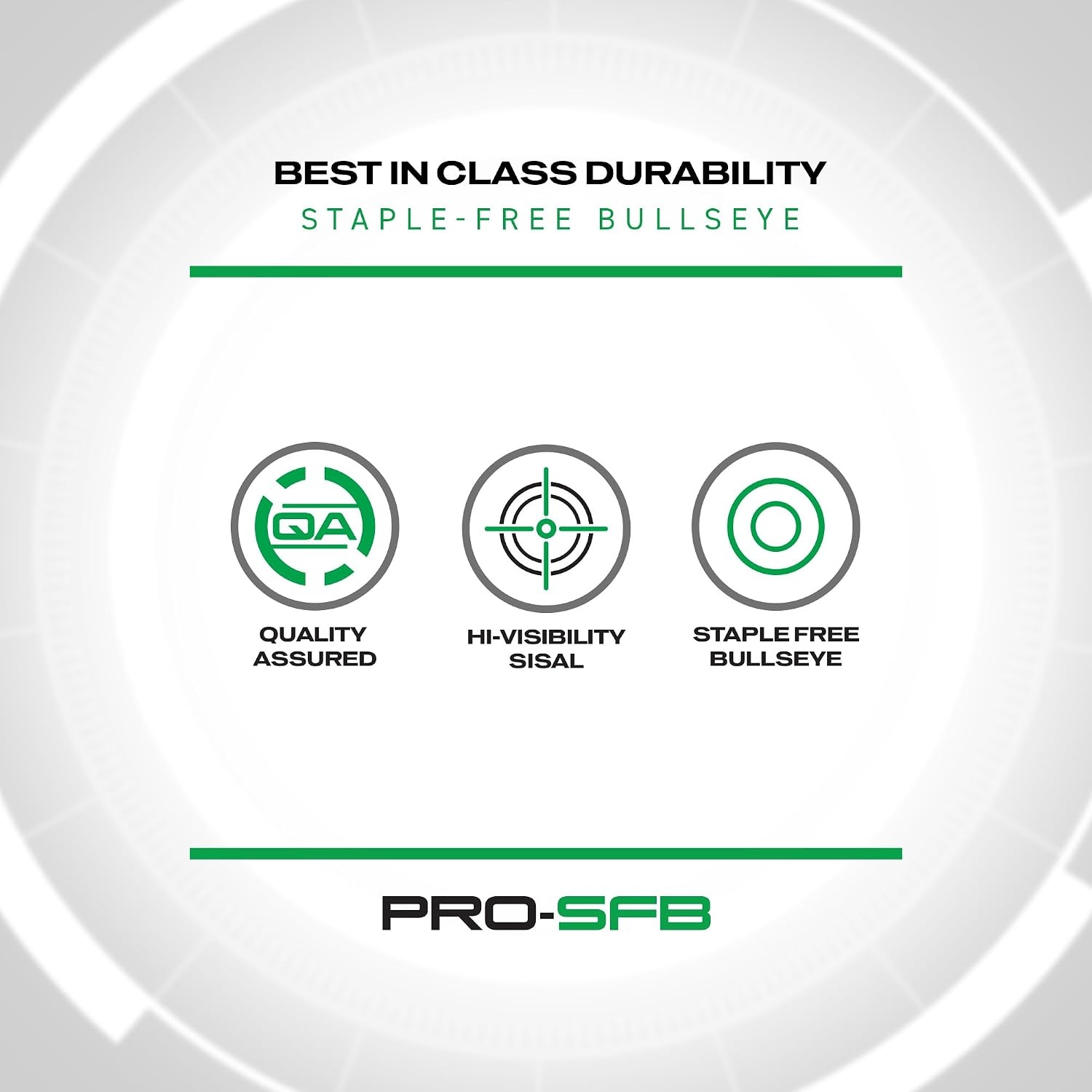 Winmau Pro SFB Bristle Dartbord - Professioneel, Nietjesvrij met 34% Korting