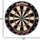Winmau Pro SFB Bristle Dartbord - Professioneel, Nietjesvrij met 34% Korting
