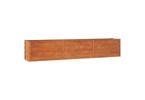 Verhoogde Cortenstaal Plantenbak 240x40x45 cm - 34% Korting