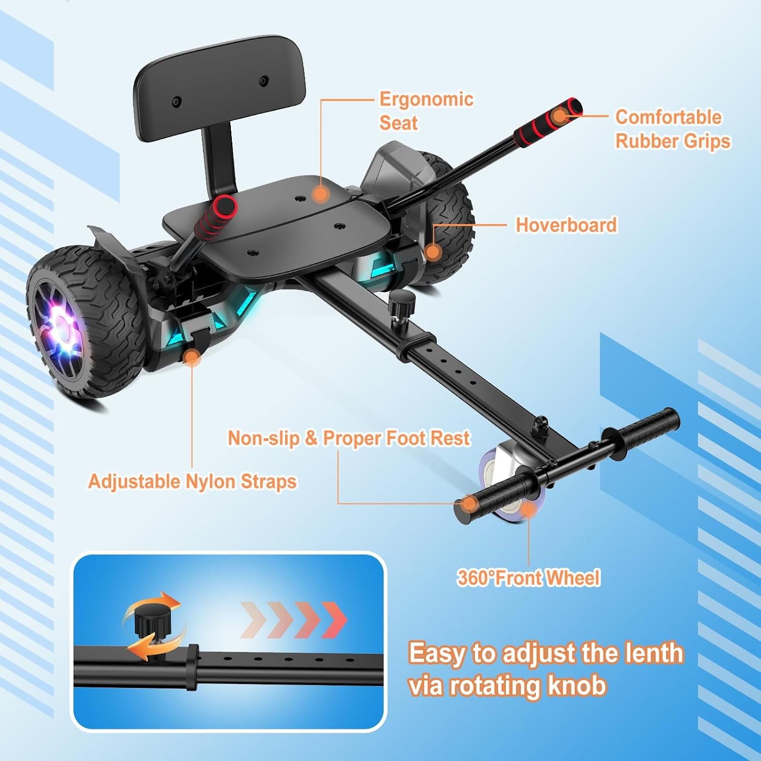 Scooter met Zitting & Bluetooth - 35% Korting!