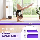 Airtrack matte Gymnastics Mat 10 cm/20 cm Thick Training Mat 3/4M/5M/6M/7M/8M/9M/10M/11M/12M Gym Mat Inflatable Track Gymnastics Tumbling Gymnastics Gymnastics with Air Pump