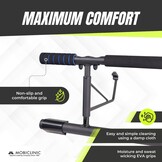 Mobiclinic Optrekstang voor de Deur 70-92 cm Zwart-Blauw