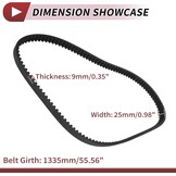V-snaar voor Yamaha T-MAX 530 & 560 - 36% Korting