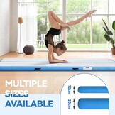 Opblaasbare Gymnastiek Mat 10/20cm dik, 2-12 meter lengte, met Luchtpomp