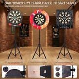 CyeeLife Professionele dartbord-standaard voor klassieke en elektronische dartboards, ZD04A