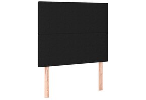 vidaXL Hoofdborden Set Zwart Stof (2 st) - 86% Korting
