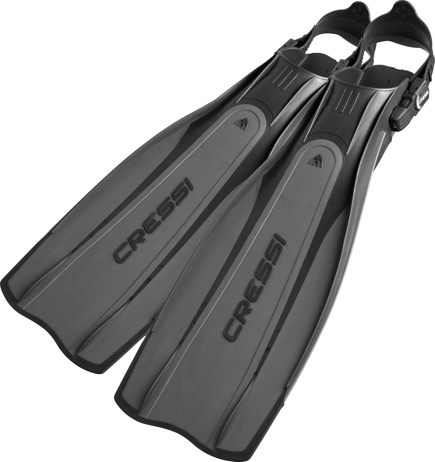 Cressi Lightweight Well-Balanced Open Heel Scuba Diving Fins - Pro Light: Made in Italy