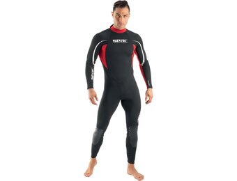 SEAC Relax Short, Heren, 2,2 mm Neopreen Eendelige Wetsuit voor Snorkelen, Scubaduiken en andere Wateractiviteiten