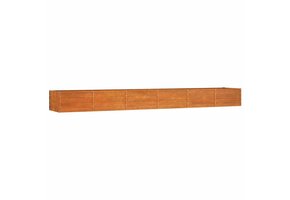Verhoogde Plantenbak Cortenstaal 480x80x45 cm - 47% Korting