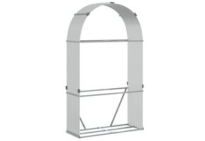 Gegalvaniseerd Stalen Haardhoutopslag (120x45x210 cm) - 34% Korting!