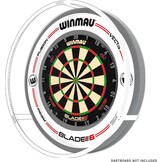WINMAU Plasma Dartboard-lichtserie - origineel zwart plasmalicht - plasma-ijswit licht - bundelopties met omgeven
