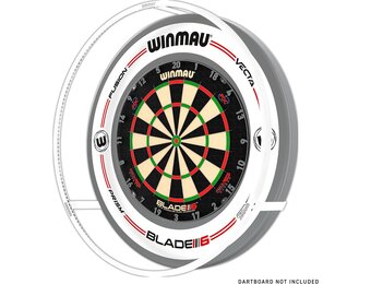 WINMAU Plasma Dartboard-lichtserie - origineel zwart plasmalicht - plasma-ijswit licht - bundelopties met omgeven