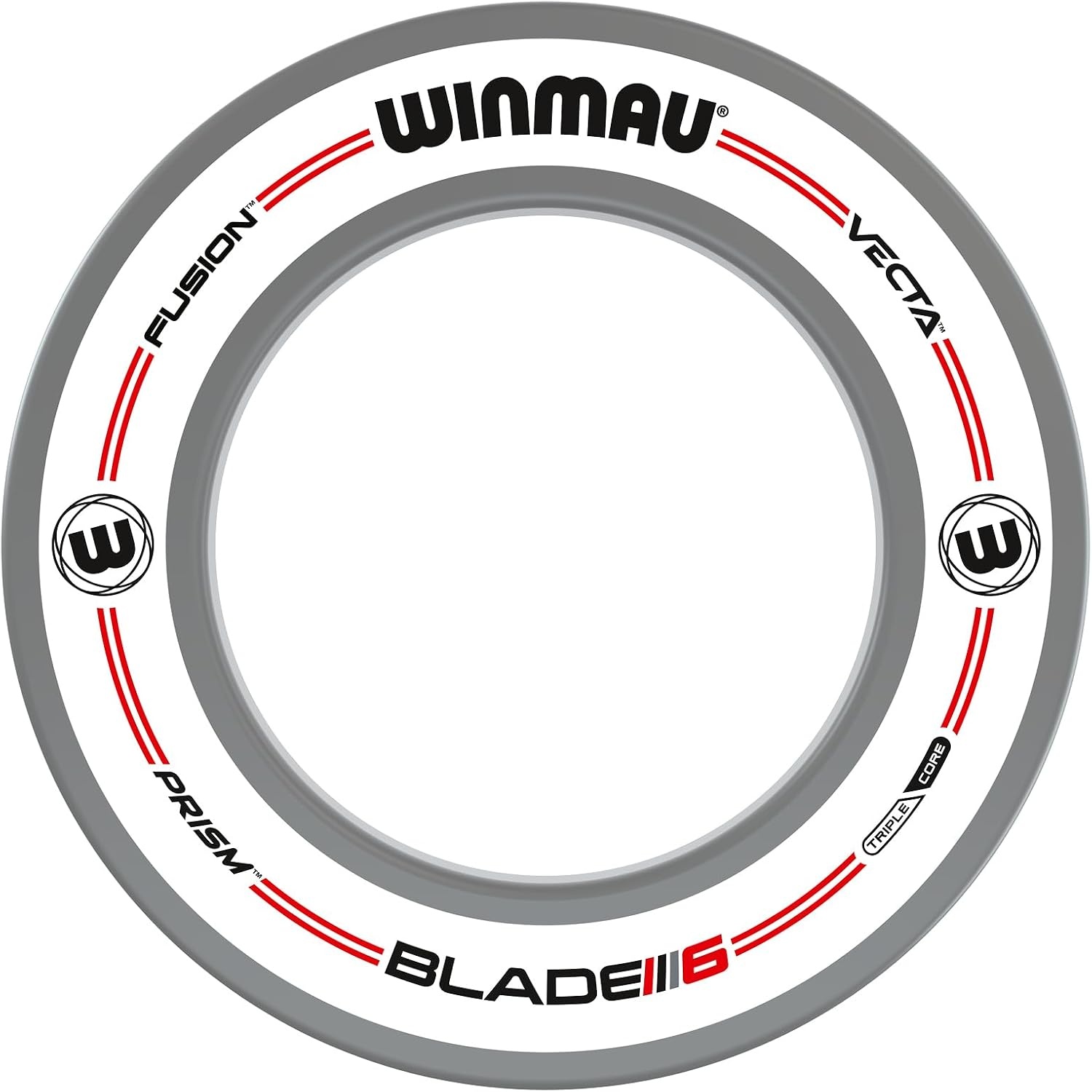 WINMAU Plasma Dartboard-lichtserie - origineel zwart plasmalicht - plasma-ijswit licht - bundelopties met omgeven