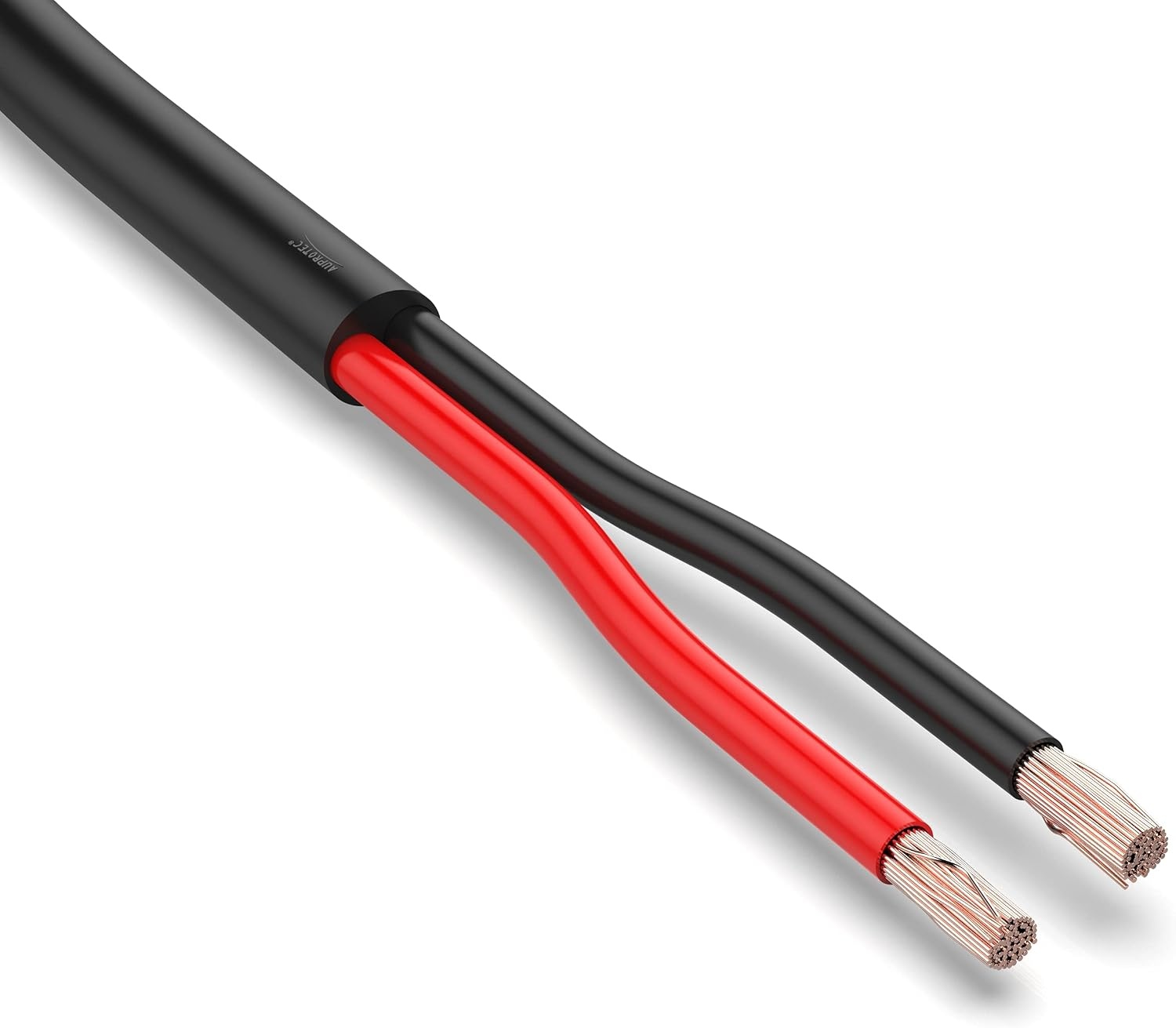 AUPROTEC Slangleiding voertuigleiding FLYY 2x4,0 mm² (10m ronde kabel)