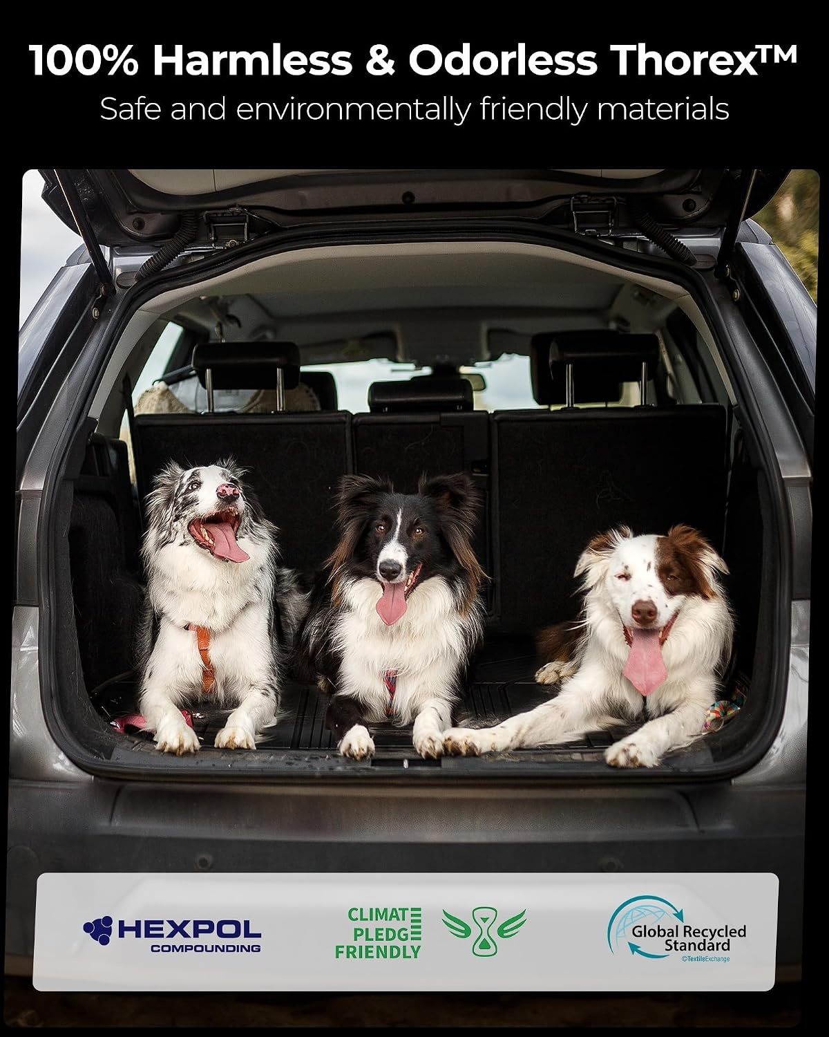3W Boot Liner Custom Fit Tesla Model Y 2021-2024,Dog Friendly TPE All Weather Trunk Mat,Waterproof Anti-slip Easy to Clean Model Y Accessories