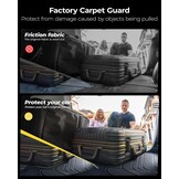 3W Boot Liner Custom Fit Tesla Model Y 2021-2024,Dog Friendly TPE All Weather Trunk Mat,Waterproof Anti-slip Easy to Clean Model Y Accessories