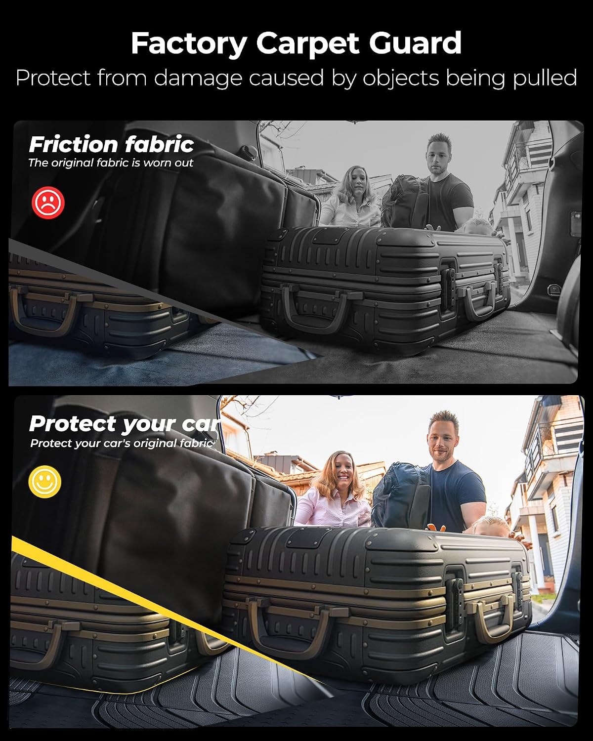 3W Boot Liner Custom Fit Tesla Model Y 2021-2024,Dog Friendly TPE All Weather Trunk Mat,Waterproof Anti-slip Easy to Clean Model Y Accessories