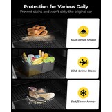 3W Boot Liner Custom Fit Tesla Model Y 2021-2024,Dog Friendly TPE All Weather Trunk Mat,Waterproof Anti-slip Easy to Clean Model Y Accessories