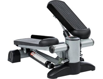 Ultrasport Up-Down-Stepper Ministepper, met Trainingscomputer, Zilver/Zwart,Meduim