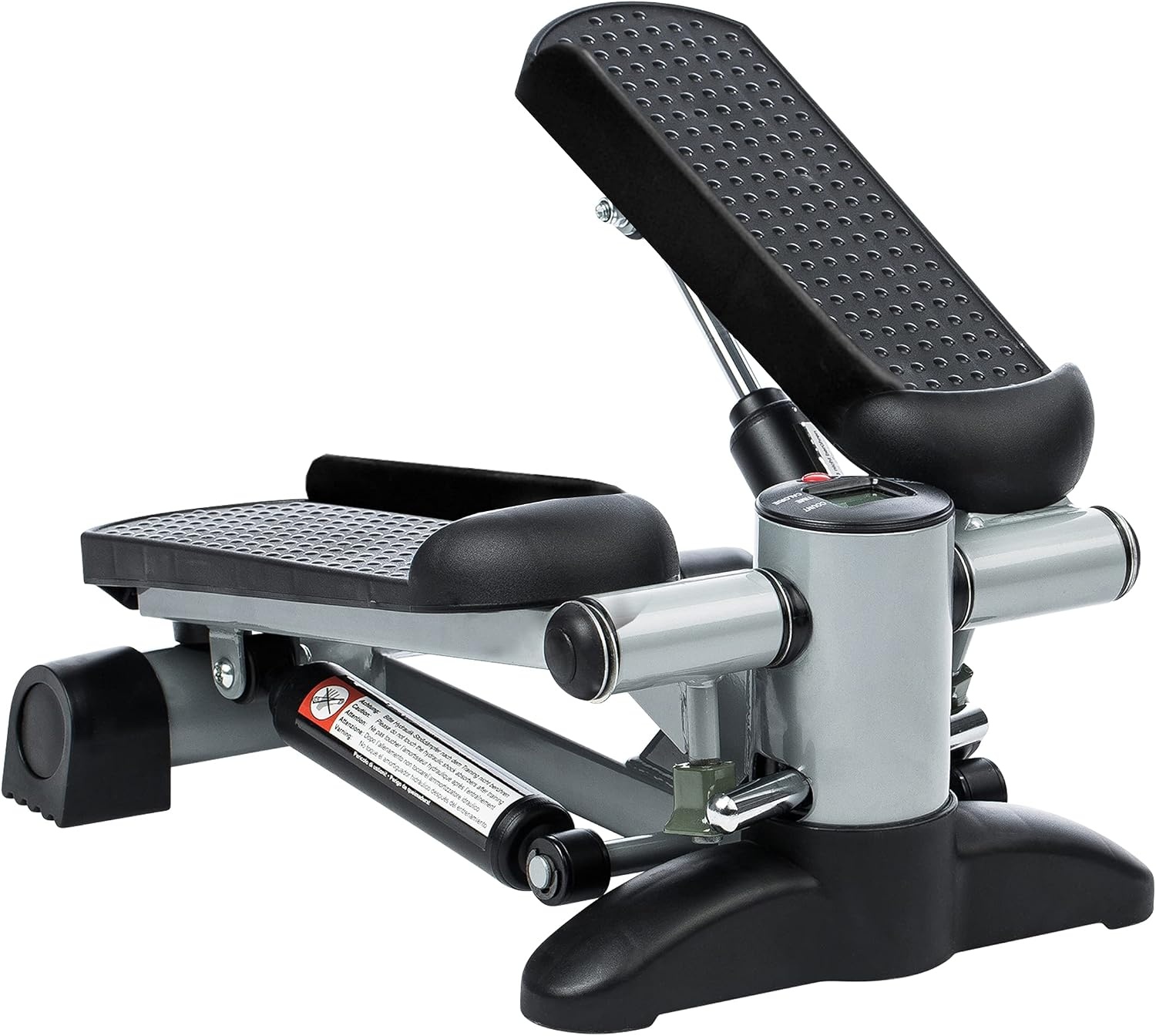 Ultrasport Up-Down-Stepper Ministepper, met Trainingscomputer, Zilver/Zwart,Meduim