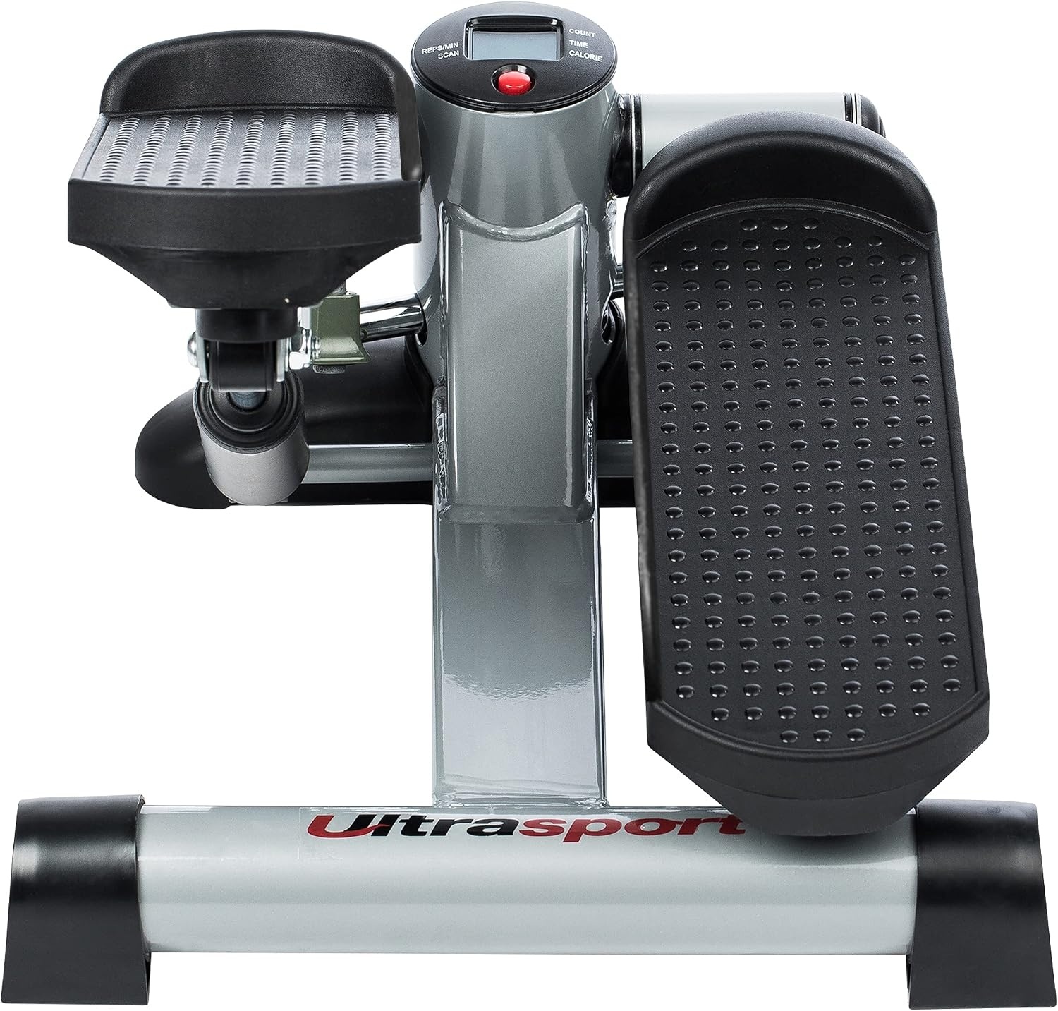 Ultrasport Up-Down-Stepper Ministepper, met Trainingscomputer, Zilver/Zwart,Meduim