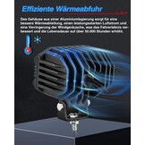 CO LIGHT 2 stuks 12 V 24 V led-koplampen voor auto, 4 inch, 50 W, IP68 waterdicht, achteruitrijlicht, SUV, offroad, motorfiets, vrachtwagen, mountainbike, UTV, tractor, graafmachine