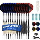 DartPro - Het originele elektronische dartbord - dartbord met 6 darts [draadloos te gebruiken] - Innovatief dartautomaat met 65 varianten - dartpijl voor 1 tot 8 spelers