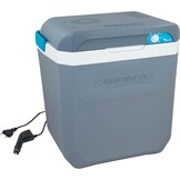 CAMPINGAZ Powerbox Plus 28 Litre Thermoelectric Cooler Box 12 V 230 V for 8 Bottles 1.5 L for Car and Camping with UV Protection 28 L Blue