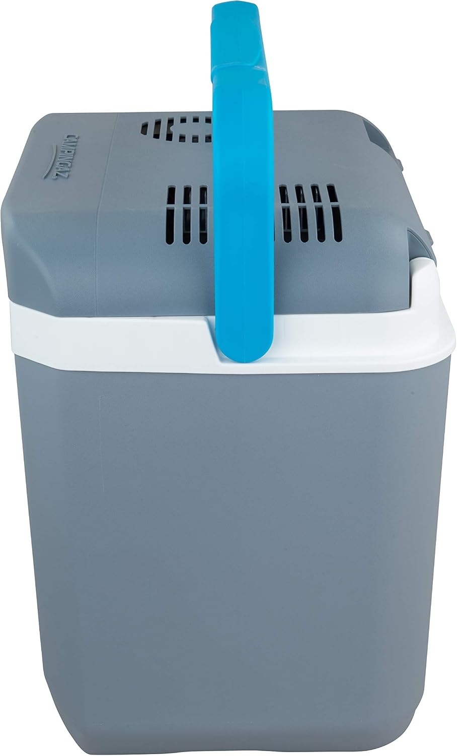 CAMPINGAZ Powerbox Plus 28 Litre Thermoelectric Cooler Box 12 V 230 V for 8 Bottles 1.5 L for Car and Camping with UV Protection 28 L Blue
