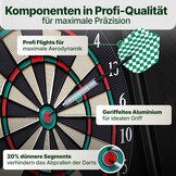 Ultrasport Elektronisch Dartbord Zwart 65x7x51,5 cm