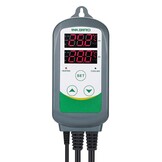 Inkbird ITC-308 Digitale Thermostaat met Verwarmings Koeling Functie | Temperatuurregelaar met NTC-sonde voor Kas, Reptiel, Thuisbrouwen, Terrarium