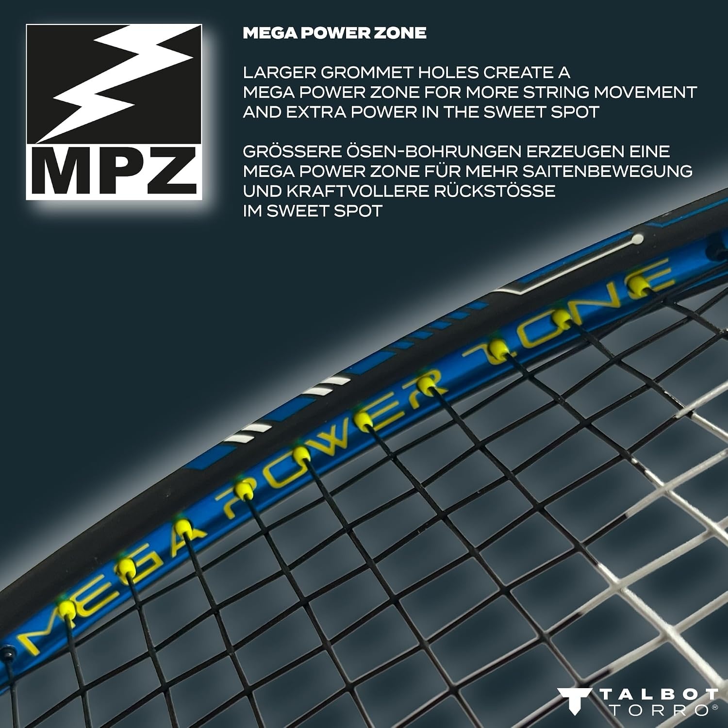 Talbot Torro Badmintonracket Isoforce 1011