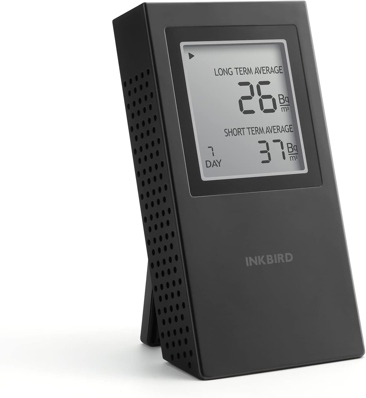 INKBIRD Ink-RD1 Draagbare Radondetector (versie EU-Bq/m³, wit) | Radonmeter korte en lange termijn, radonmeetapparaat voor thuis, kantoor, garage