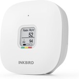 INKBIRD Ink-RD1 Draagbare Radondetector (versie EU-Bq/m³, wit) | Radonmeter korte en lange termijn, radonmeetapparaat voor thuis, kantoor, garage
