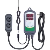 Inkbird ITC-308S Thermostaat met 1,97 Inch Vervangende NTC Sonde | Digitale Temperatuurregelaar voor Verwarming en Koeling - Maat ITC-308S mit 1.97" Temperatursonde
