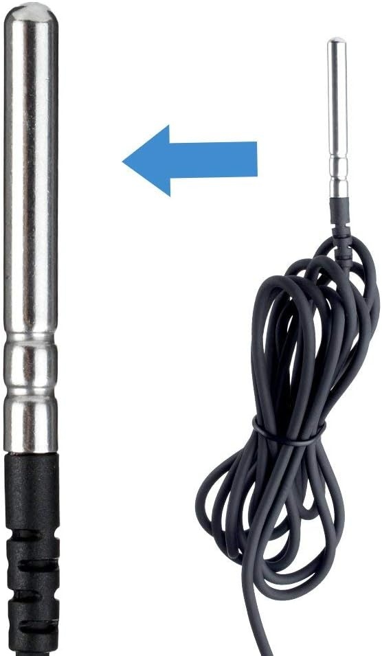 Inkbird ITC-308S Thermostaat met 1,97 Inch Vervangende NTC Sonde | Digitale Temperatuurregelaar voor Verwarming en Koeling - Maat ITC-308S mit 1.97" Temperatursonde