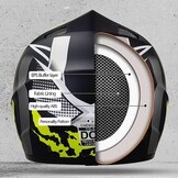 Jeugd Motorcrosshelm, Kinder Motorhelm MX Quad ATV Sport Enduro Crash Crossmotorhelm, Volwassen Full-face Off-road Motorhelm, Met Bril Masker Handschoenen - Maat S(52-53CM)