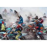 Jeugd Motorcrosshelm, Kinder Motorhelm MX Quad ATV Sport Enduro Crash Crossmotorhelm, Volwassen Full-face Off-road Motorhelm, Met Bril Masker Handschoenen - Maat S(52-53CM)