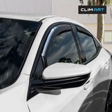 CLIM ART Deflectors compatible with Honda Civic 17-22 HB - In-channel 4Pcs