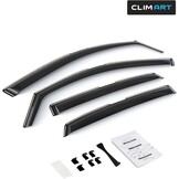 CLIM ART Deflectors compatible with Honda Civic 17-22 HB - In-channel 4Pcs