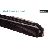 CLIM ART Deflectors compatible with Honda Civic 17-22 HB - In-channel 4Pcs