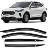 CLIM ART Winddeflector voor/compatibel met Ford Kuga 19-26 - Tape on 6 st - Maat Ford Kuga 2019-2026 SUV Tape-On