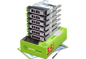 6x 3,5" Harde Schijf Caddy Dell PowerEdge 11-13e gen. + 2,5" Adapter - 34% Korting!