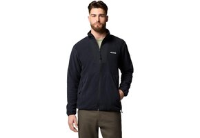 Heren Fleecejack Sequoia Grove Full Zip - Zwart, 29% Korting!